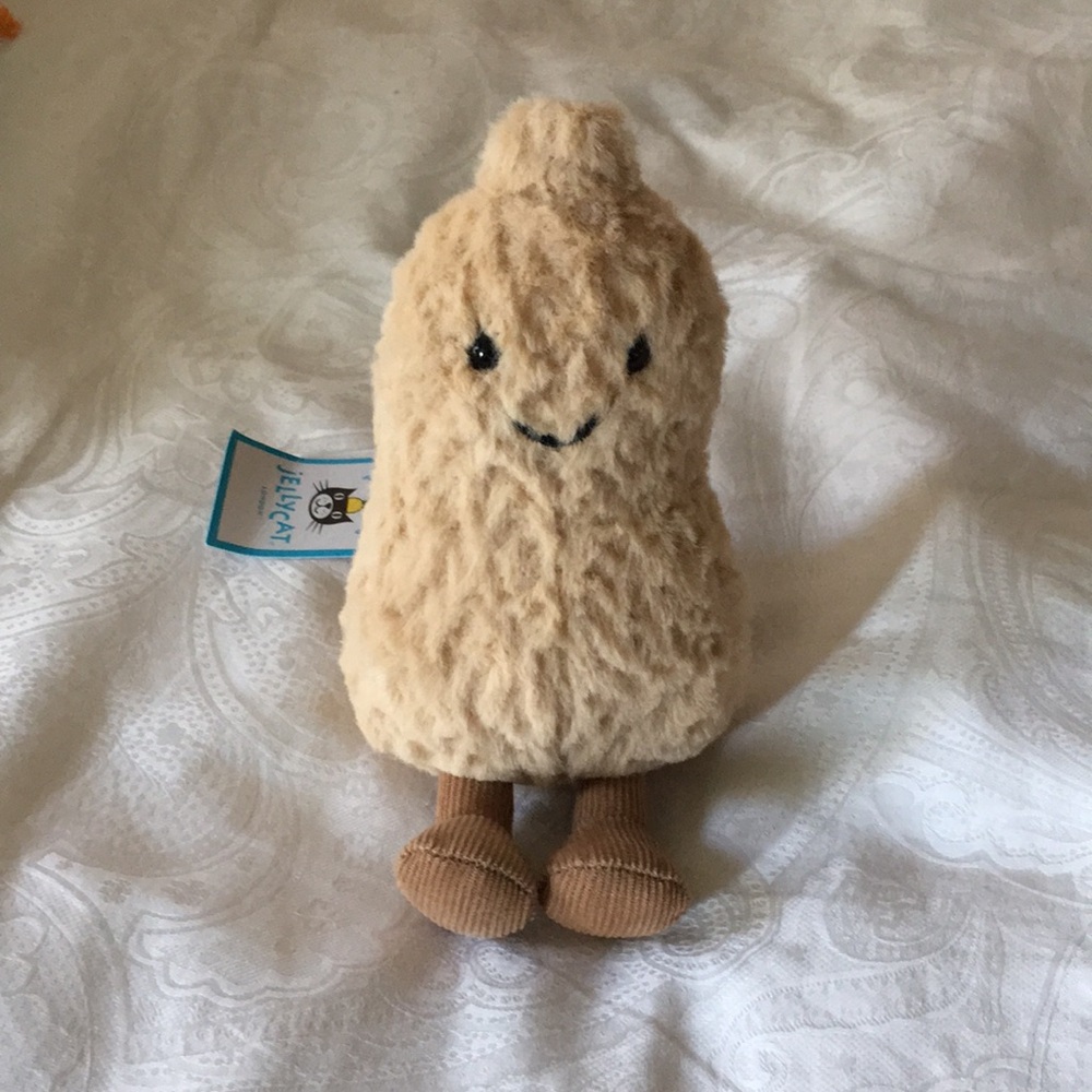 Authentic Jellycat Amuseables Peanut w/bag - Picture 7 of 12